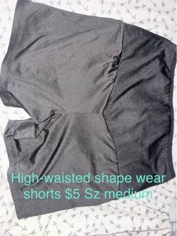 Juniors high waisted shape wear shorts