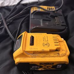 Dewalt Battery And Charger For Drill