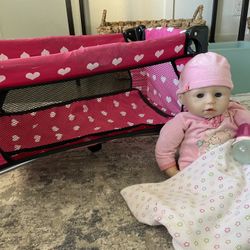 2012 Zapf Interactive Baby Annabelle