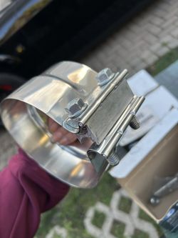 5” Exhaust Clamps -3 Brand New 