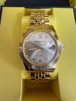 Gold watch