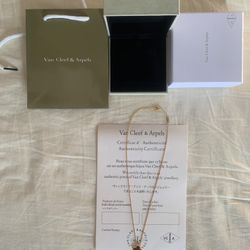 Van Cleef & Arpels Necklace – 18K Gold Plated, Luxury Gift for Her