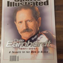 Dale Earnhardt  "A Tribute To The Man In Black"  Special  Edition Issue Sports Illustrated