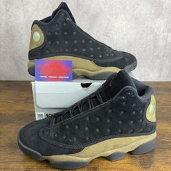 Air Jordan 13 Retro Olive Size 10.5 414571-006 Black Men’s Sneakers OG Rare MJ