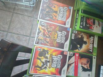 Mixed Lot Guitar hero and rockband
