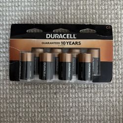 Duracell Coppertop C Batteries- Alkaline