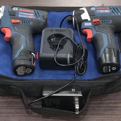 Bosch Power Tools 12V Max Two Tool Combo Kit (PS21 & PS41)