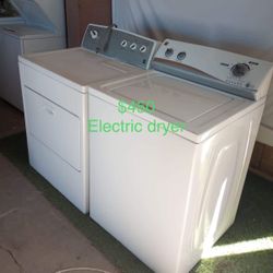 Beautiful Kenmore Washer And Kenmore Electric Dryer.
