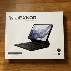 Dexnor for Samsung Galaxy Tab S8+ Plus/S7 FE (5G)/S7+ Plus 12.4 Inch Case with Keyboard