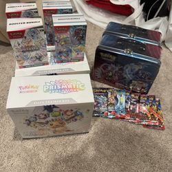 Prismatic Elite Trainer Box Etb Pokemon