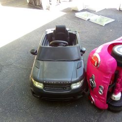 Kids Black Electric Range Rover Jeep