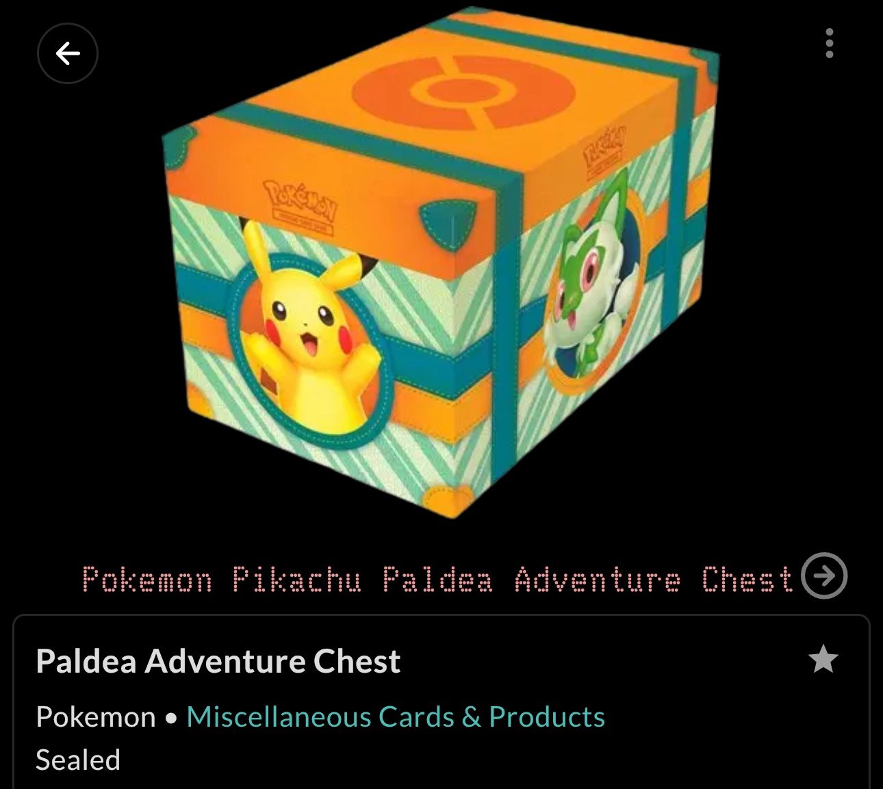 Paldea Adventure Chest
