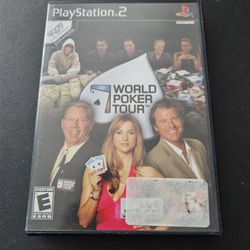 Playstation 2 World Poker Tour Video Game