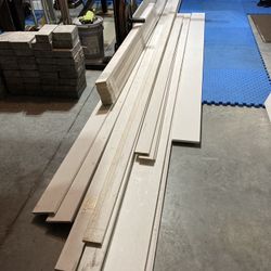 Molding (white)   18’ Lengths Included   $170 OBO