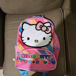 Nwt Hello Kitty Backpack 16 Inches