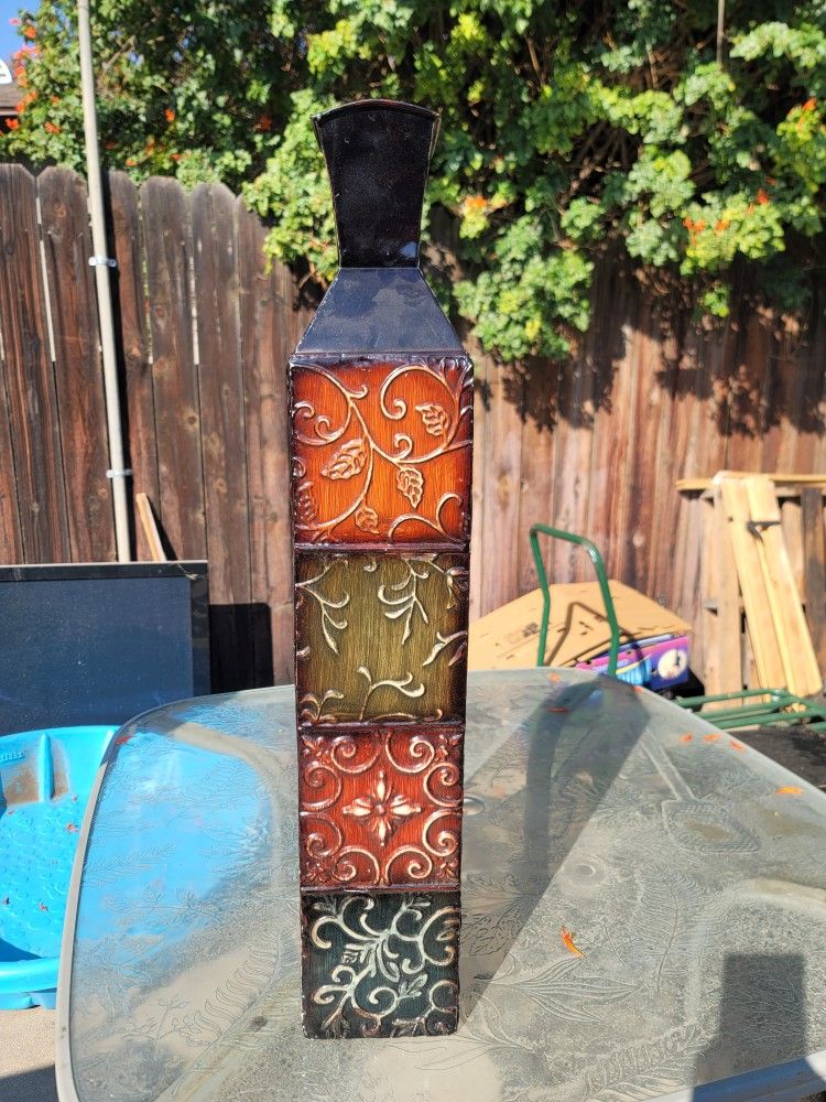 TALL METAL VAST NICE COLORS 