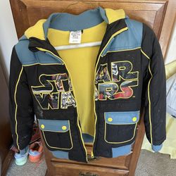 Star Wars Jacket ( Disney Brand ) Small Kids Size 5/6 ( Price $15)