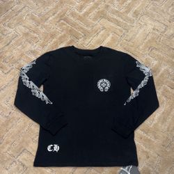 CH Black Long Sleeve Horse Shoe Los Angeles Shirt