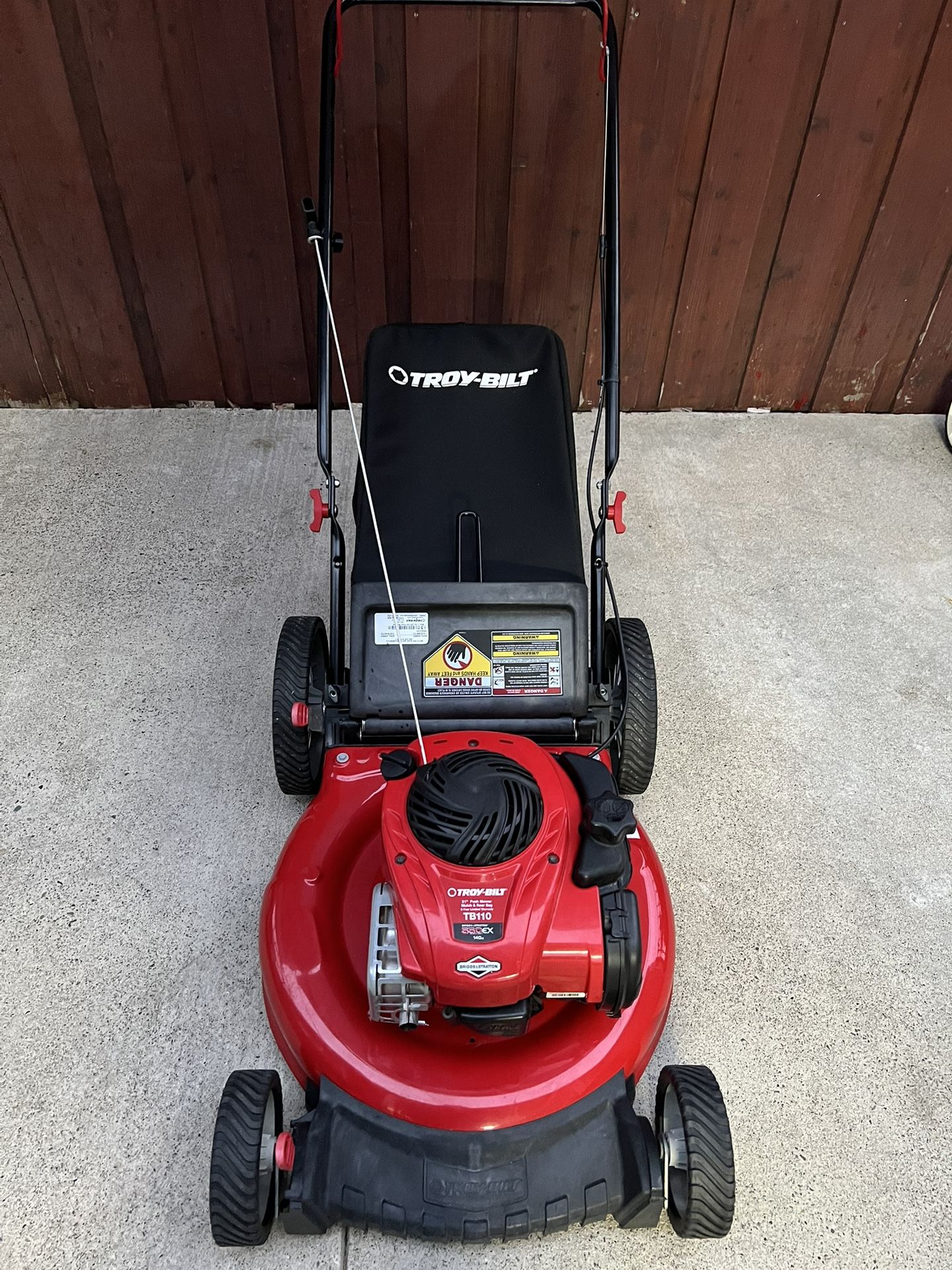 Troybilt TB110 Push Lawn Mower
