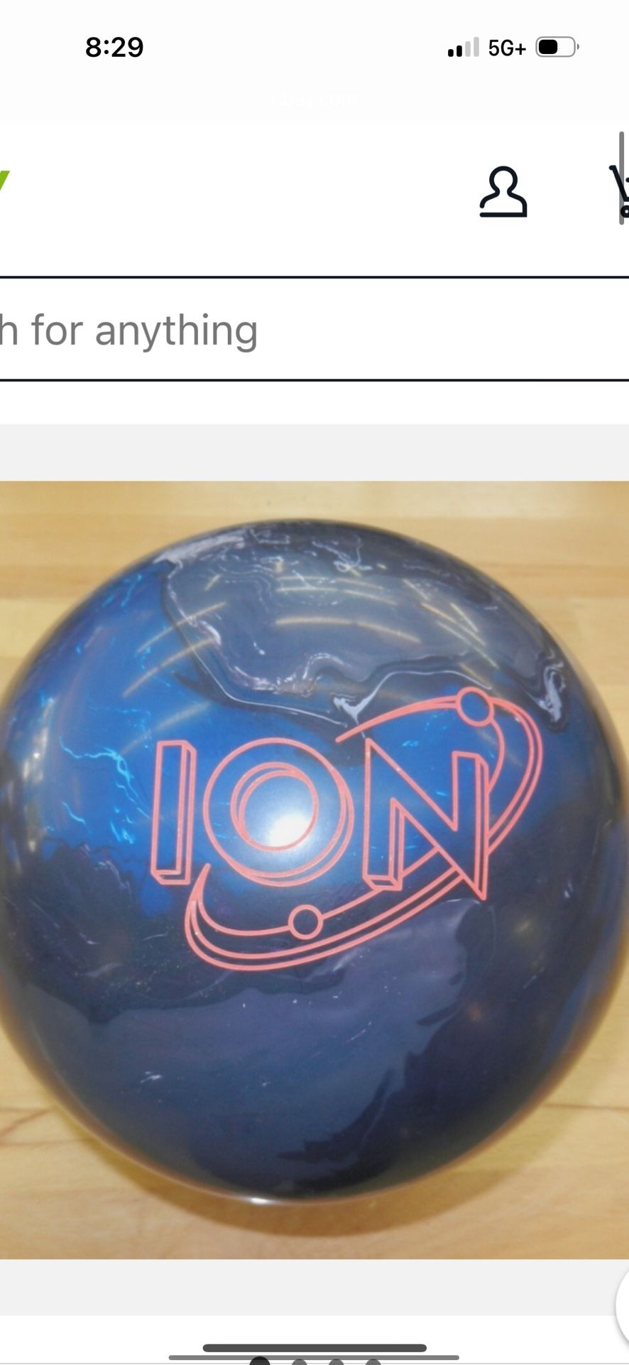 15 Pound Ion pro Bowling Ball