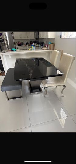 Marble table