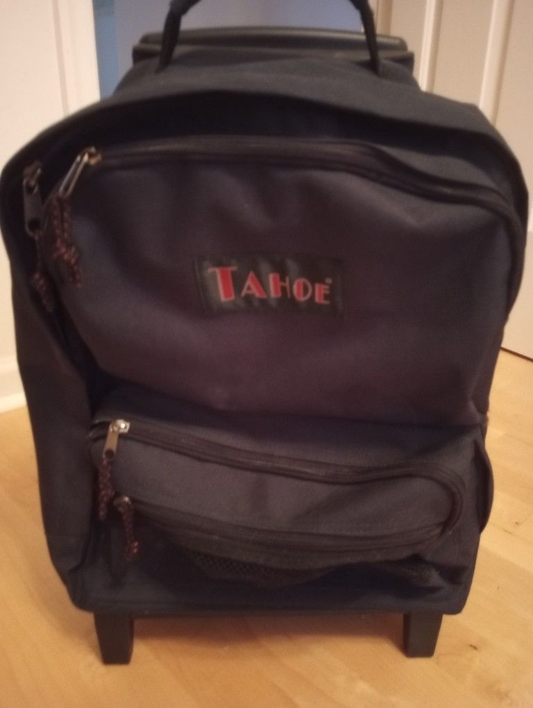 Brand Rolling Backpack- Great For School