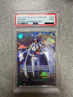 PSA 9 One Piece (OP14) Sengoku Special Alternate Art