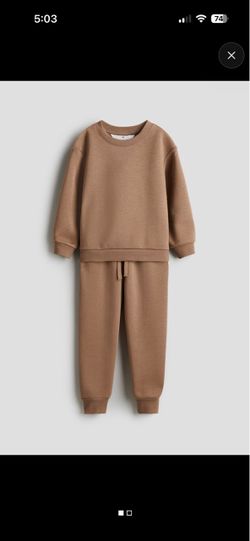 H&M Kids Sweatshirt and Jogger Set