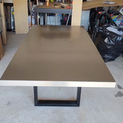 Stainless Steel Dining Table 