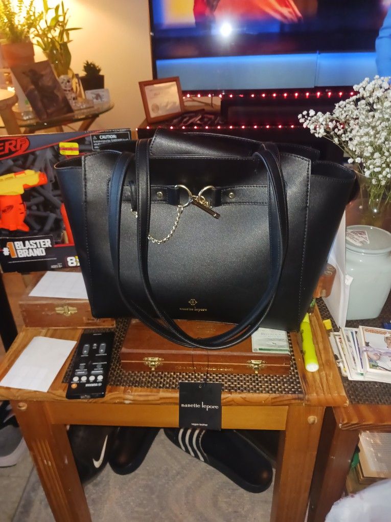 Leather Tote Shoulder Bag