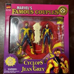 Toybiz Cyclops + Jean Grey VINTAGE Box Set SEALED 