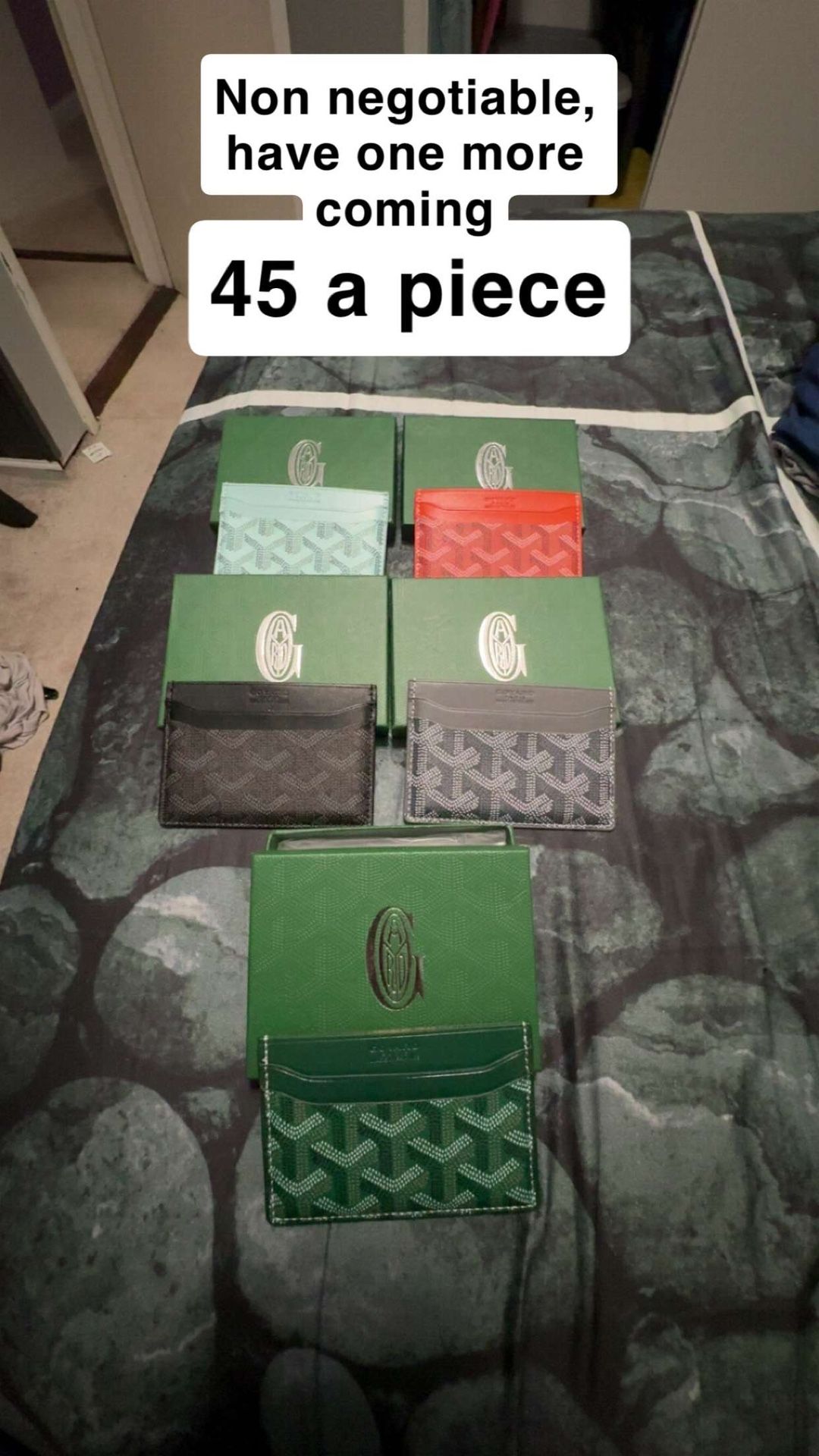 Goyard wallets