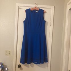 Calvin Klein Royal Blue Dress