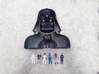 Star Wars Original 70s and 80s Figures + Vader Case See Pics