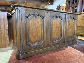 BAKER French Country Carved Walnut Sideboard