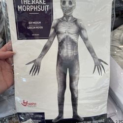 The rake morphsuit Halloween costume 