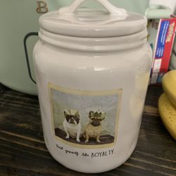 Rae Dunn Dog Treat Canister