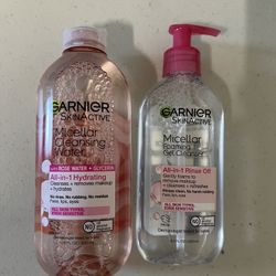 Garnier Micellar Water And Gel