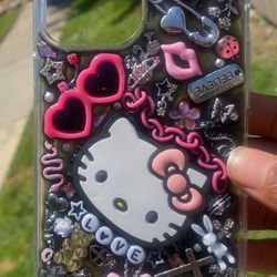 Hello Kitty Junk iPhone Case