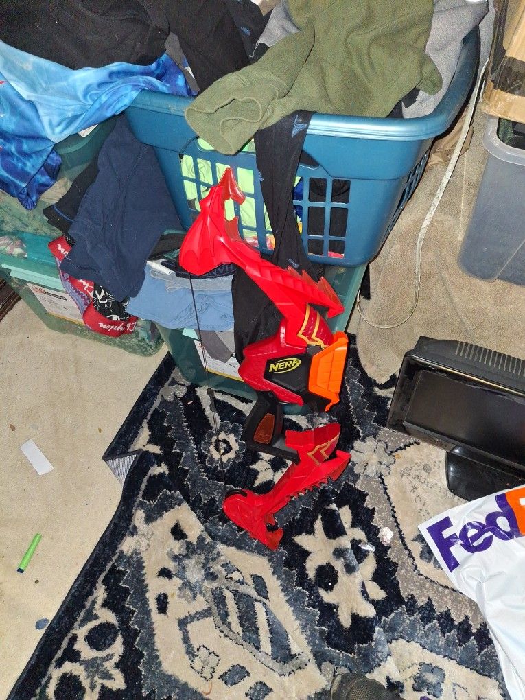 Nerf DragonPower Skyblaze Dart Bow Blaster