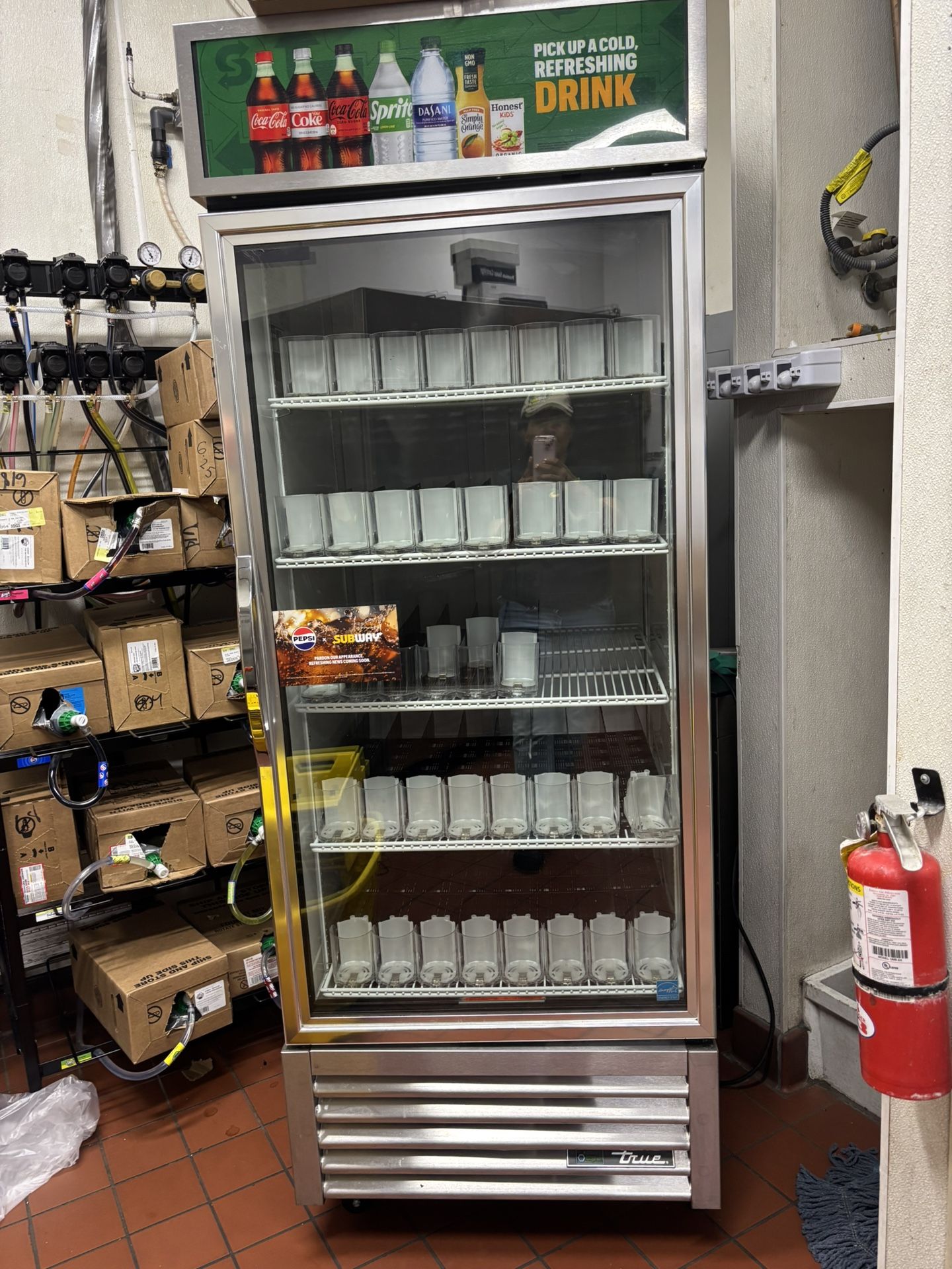 True Beverage Cooler In EUC!
