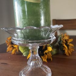 Platform Crystal Candle Holder