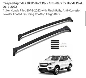 maXpeedingrods Roof Rack Cross Bars for Honda Pilot