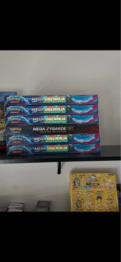 WTS greninja and zygarde premium collections