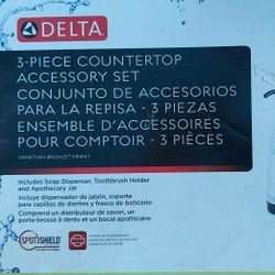 Delta 3pc Contertop Set