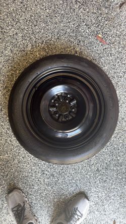 Spare Tire for 5-Bolt Wheel