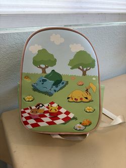 Bioworld Pokémon Bulbasaur & Pikachu Picnic Mini Backpack Exclusive