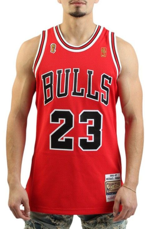 NWT Mitchel&Ness Chicago Bulls Michael Jackson 23 jersey mens size  M