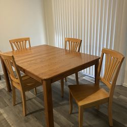 Dining Room Table And Chairs