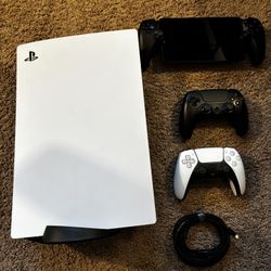 PS5 w/ 1TB SSD.  PS Portal. 2 DualShock Controllers